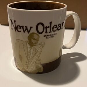 Starbucks New Orleans Mug - Brown and Cream